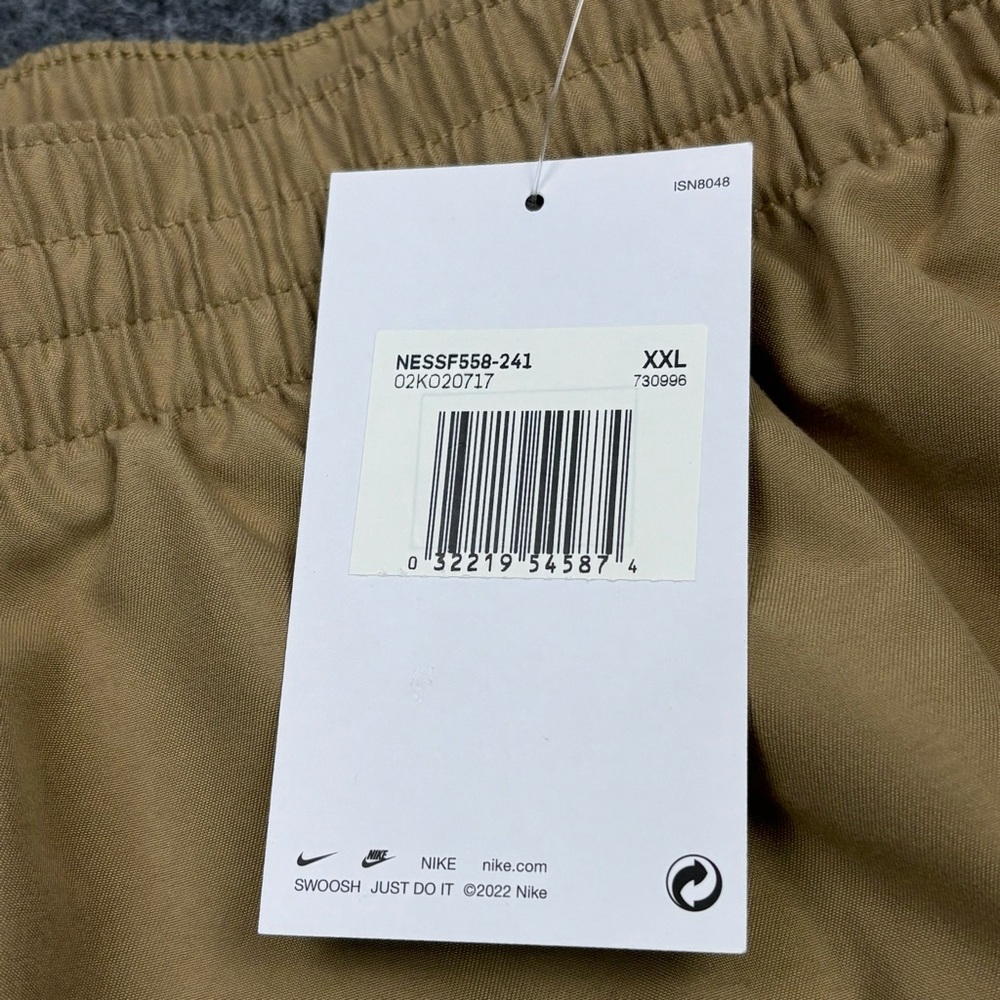 Nike Swim Men’s Swim Trunks Shorts Brown NESSF558 Mesh Brief Liner Size 2XL NWT - Picture 5 of 14